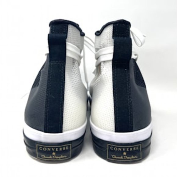 Converse Chuck 70 HI Black White Casual Shoes Men's Size High Top Mesh 170419C - Picture 6 of 13